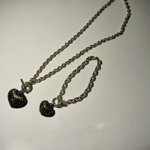 Vintage Juicy Couture Necklace AND Bracelet